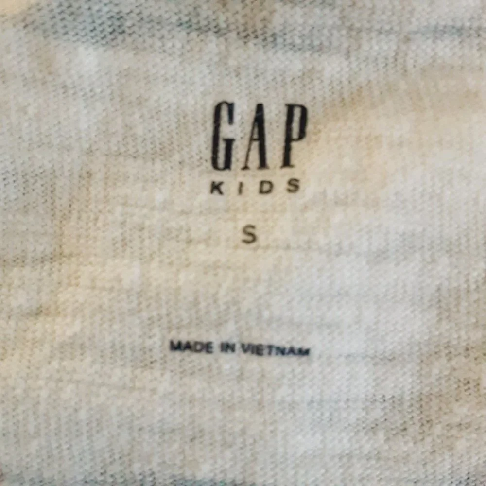 Gap Kids Striped Nautical Hoodie Size 6-7 Blue & White Beach Cover Up